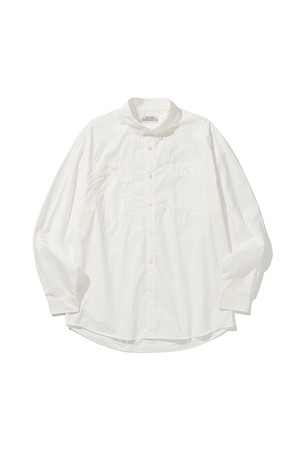 TYPEWRITER CLOTH B.D. WORK SHIRTS 02 [WHITE]