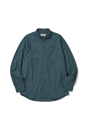 TYPEWRITER CLOTH B.D. WORK SHIRTS 02 [BLUE GREEN]