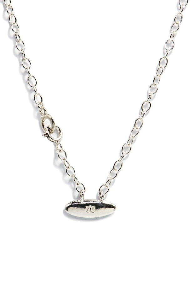 Uni.J - 쥬얼리 - Ovato Link Silver Necklace In477 [Silver]