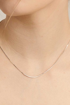 [In520]Silky Story Silver Necklace