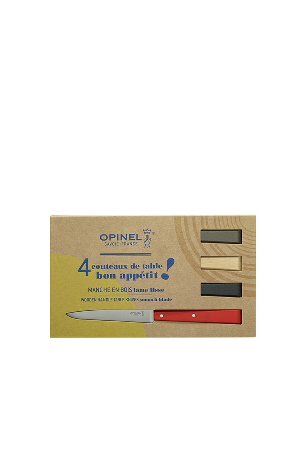 OPINEL - 키친 - OPINEL NO.125 Bon Appetit 테이블 나이프 4개 세트 (Loft)