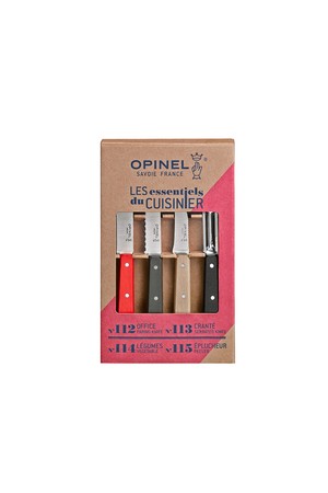 OPINEL 에센셜 주방용 나이프 4종 세트 (Loft)