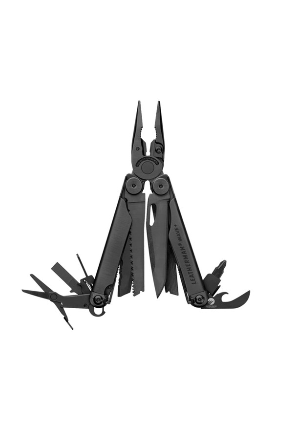 Leatherman - 캠핑용품 - 레더맨 WAVE PLUS Black 18-in-1 멀티톨