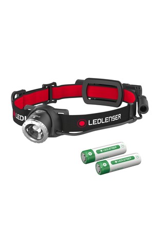 LEDLENSER H8R (503289) 헤드랜턴 & Spare Battery Twin pack (503366)