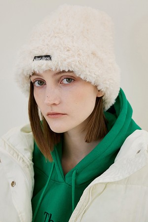 Fur Beanie [Ivory]