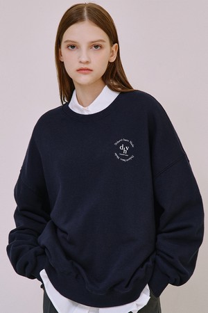 Haus Round Sweatshirt [Navy]