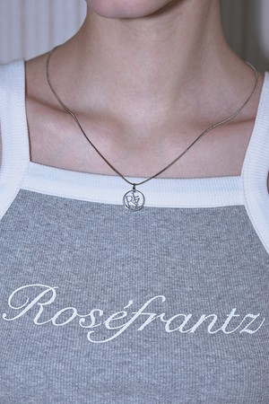 RFZ Silver Logo Necklace