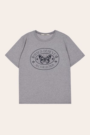 Butterfly Classic T-shirt [Gray]