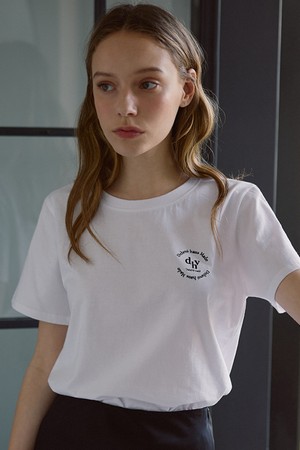 Haus Round T-shirt [White]