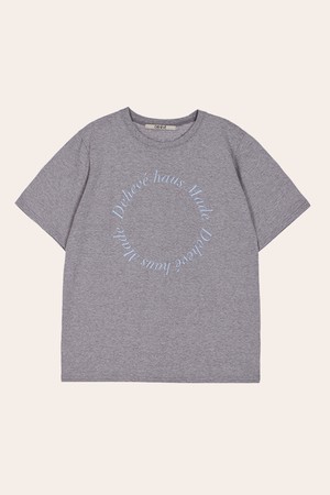 Italic Logo T-shirt [Gray]