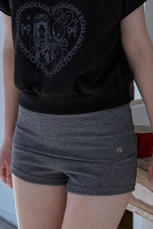 Double Micro Shorts [Gray]