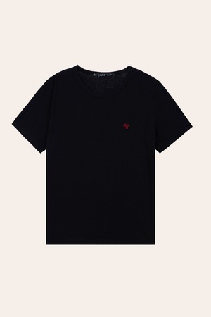 dhv Embroidery T-shirt [Black]