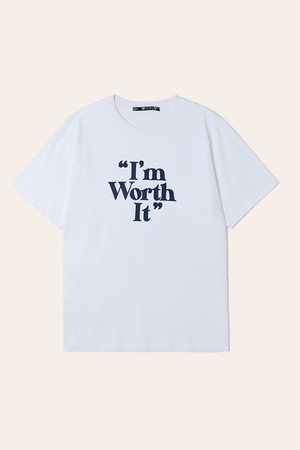 Worth It T-shirt [White]