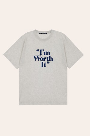 Worth It T-shirt [Oatmeal]