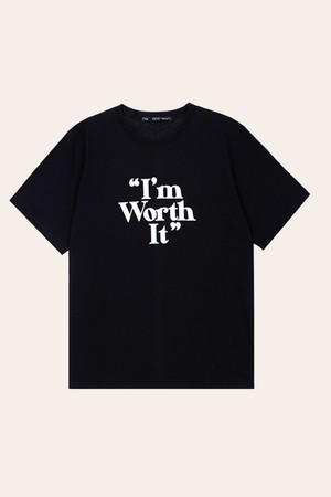 Worth It T-shirt [Black]