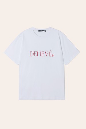 DEHEVE Basic Logo T-shirt [White]