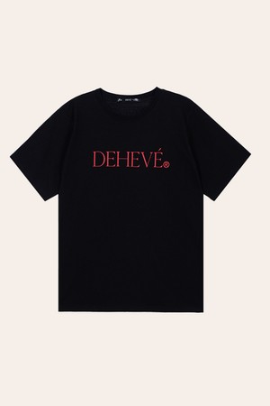 DEHEVE Basic Logo T-shirt [Black]