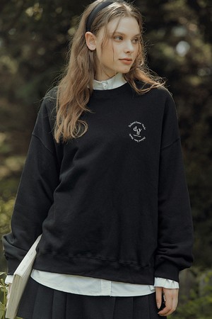 Haus Round Sweatshirt [Black]