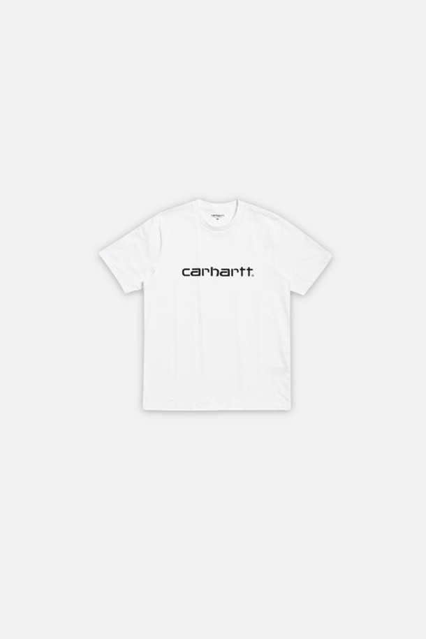 Carhartt - 반팔티셔츠 - 칼하트 남성 반팔티셔츠 화이트 I031047 00AXX