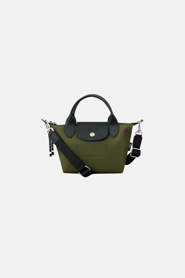 LONGCHAMP - 숄더백 - 롱샴 르 플리아쥬 에너지 XS 탑 핸들백 카키 1500HSR 892