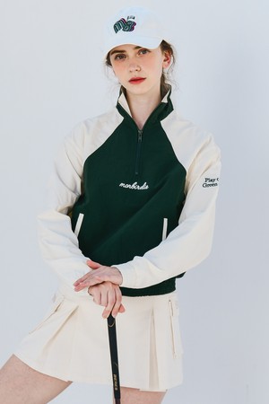 Combination Anoraks 아노락 윈드점퍼 D.GREEN