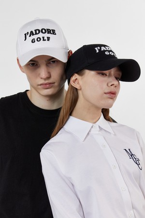 J’adore golf ball-cap 자도르 골프 볼캡 WHITE