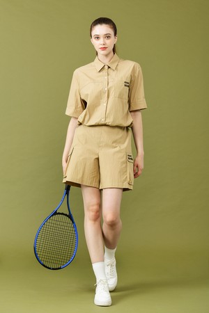 WIND CARGO POCKET SHORTS 윈드 카고 포켓 숏츠_BEIGE