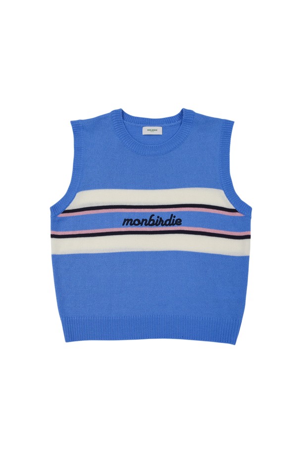 **멀티 컬러링 니트 베스트 블루**는 여성용 상의로, 봄과 가을에 어울리는 캐주얼하고 베이직한 스타일의 민소매 크롭 기장 니트 베스트입니다. 블루와 화이트 컬러의 스트라이프 패턴이 특징이며, 부드러운 촉감의 라운드넥 디자인으로 제작되었습니다. 데이트룩, 카페룩 등 다양한 TPO에 활용하기 좋으며, 미니멀한 스타일을 연출하기에 적합합니다. 얇은 두께감으로 간절기에 편안하게 착용할 수 있습니다.
