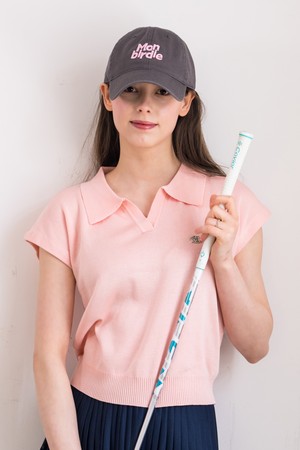 뉴 루키 클래식 캡니트 PINK