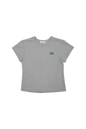 [몽버디 에센셜] 노아 반팔 티셔츠 GREY