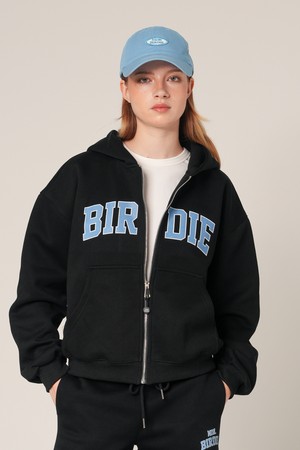 버디 후드 집업 BLACK