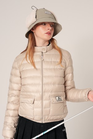 윈디 덕다운 경량 패딩점퍼 BEIGE