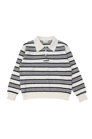 리타 스트라이프 폴로 니트 WHITE_WHITE-a