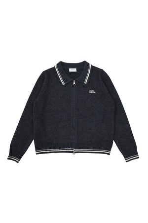 젠틀 카라넥 집업니트 CHARCOAL_GREY-a