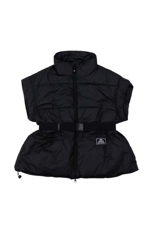 리버 벨트 패딩 BLACK