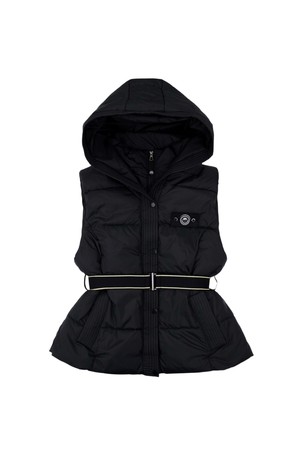 볼마커 벨트 패딩베스트 BLACK