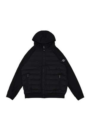 MEN'S 볼마커 덕다운 패딩 후드집업 BLACK