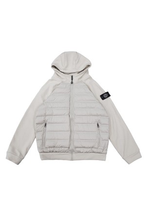 MEN'S 볼마커 덕다운 패딩 후드집업 BEIGE