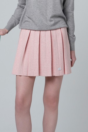 베리 플리츠 니트 스커트 PINK_PINK-a