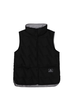 덕다운 경량 패딩 베스트 BLACK