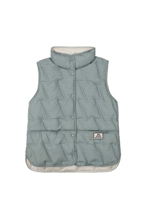 덕다운 경량 패딩 베스트 MINT_GREEN-a