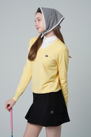 엠마 카고 포켓 스커트 BLACK