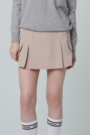 엠마 카고 포켓 스커트 BEIGE