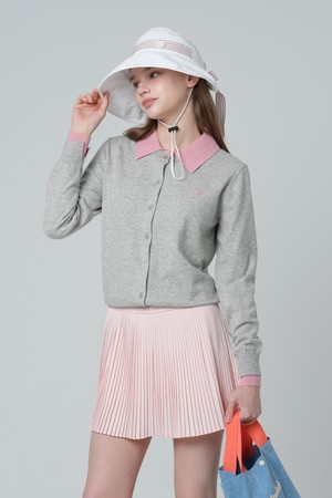 마크 배색 핑크 SET_GREY-a