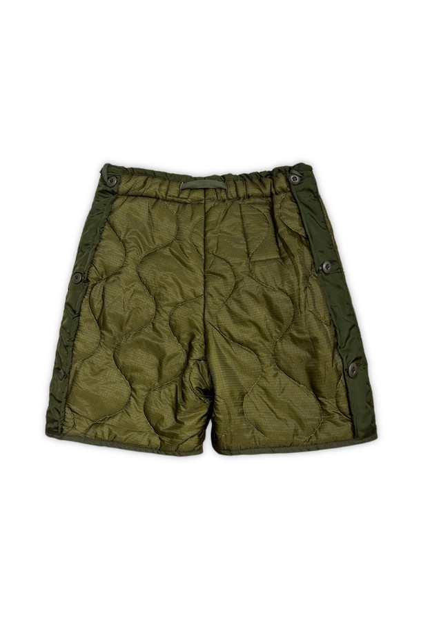 orleans store - 하프팬츠 - orleans re work quilted shorts