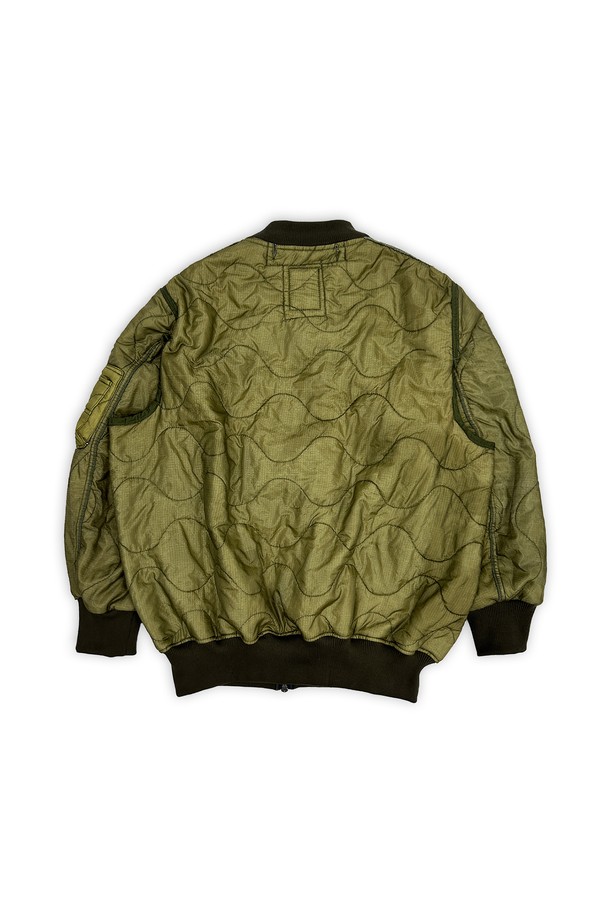 orleans store - 자켓 - orleans quilted ma-1 jacket