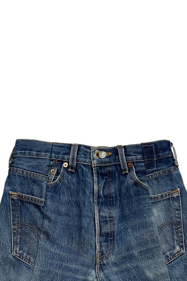 orleans store - 하프팬츠 - orleans re work woman levis shorts