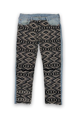 [ONE OF KIND] orleans re work quilt pants