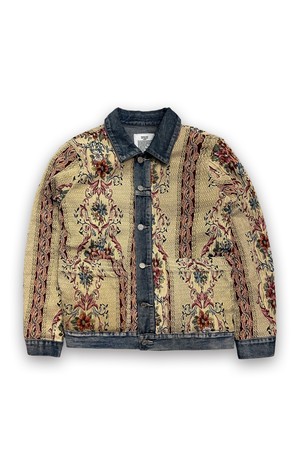 [ONE OF KIND] orleans re work quilt jacket