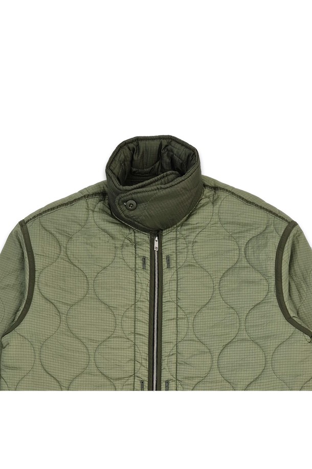 orleans store - 다운/패딩 - orleans neck collar quilted jacket